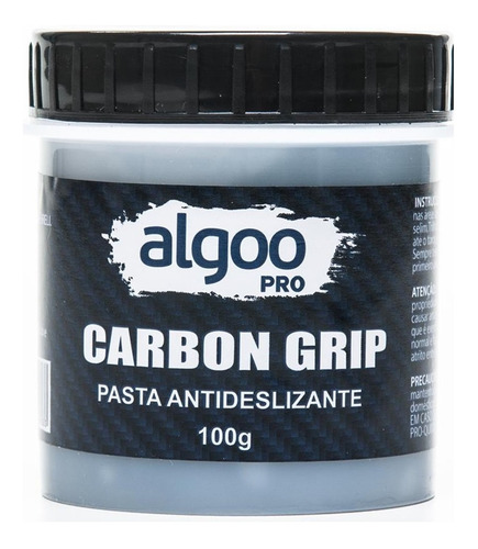 Imagem 1 de 6 de Graxa Pasta Carbon Grip Algoo Pro Antideslizante Atrito 100g