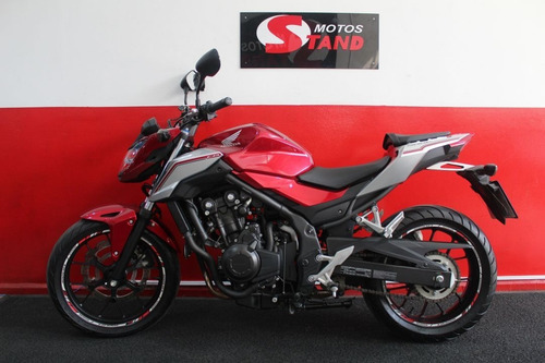 Imagem 4 de 11 de Honda Cb 500 F 500f Cb500f Abs 2019 Vermelha Vermelho