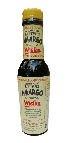 Amargo De Angostura Wislan Bitters De 75 Cc // Cavas & Copas