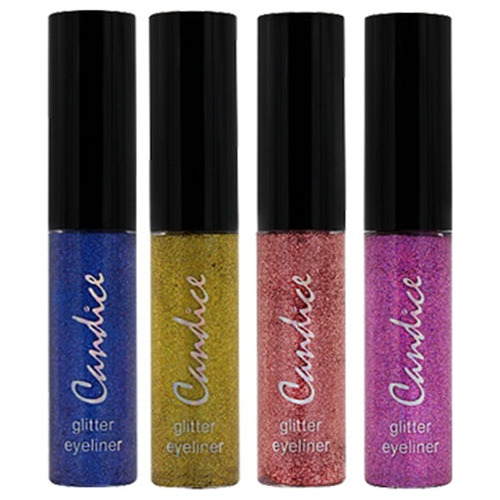 Delineadores Escarchados Glitter Candice Cosmetics Original