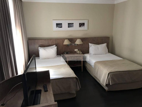 Imagem 3 de 17 de Flat Com 1 Dormitório Para Alugar, 28 M² Por R$ 3.300,00/mês - Berrini - São Paulo/sp - Fl5087