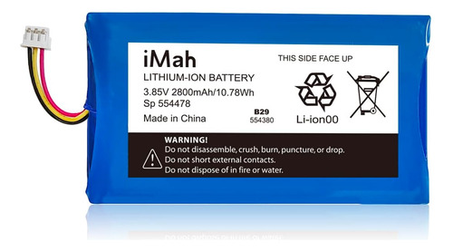 Batería De Repuesto Imah Sp Compatible Con Infant Optics Dxr