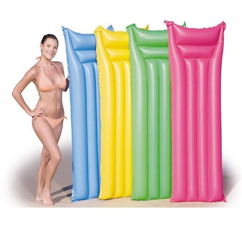 Colchoneta Pileta Apoya Vasos Bestway Inflable Varios Colore