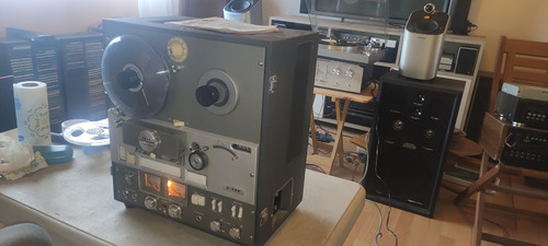 Cinta Abierta Reel To Reel Akai X-355 Japan Enciende Dtalles (Usado)
