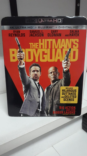 4k Ultra Hd + Blu-ray The Hitman´s Bodyguard Duro De Cuidar