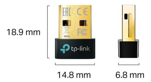 Adaptador Nano Usb Bluetooth 5.0 Tp Link Ub500 1.0