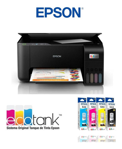 Impresora Multifuncional L3210 Ecotank Tinta Continua Epson