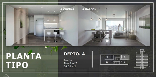 Venta Monoambiente Con Balcon En Pozo - Monserrat