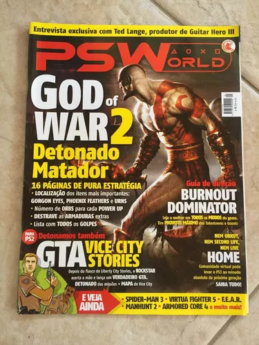 Revista Psworld Nº 41 Detonado God Of War 2