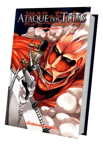 Ataque Dos Titãs, Shingeki No Kyojin, Mangá Vol. 1 Ao 3