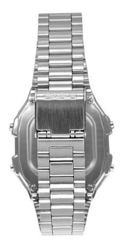 Imagen 2 de 5 de Reloj Casio Retro Plateado Unisex Original A-178wa-1a