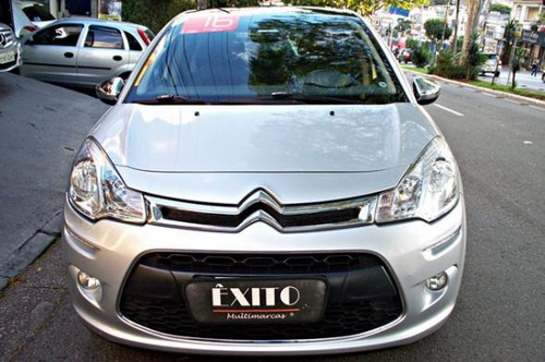 Citroen C3 Exclusiv 1.6 Vti Flex Start Automatico Prata 2016