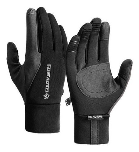 Guantes De Moto Db70 Con Palma De Piel Tocable Para Invierno