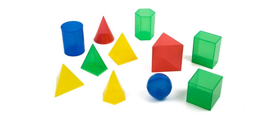 Imagem 3 de 3 de Sólidos Geométricos Pedagógicos Matemáticos Aluno - Mmp