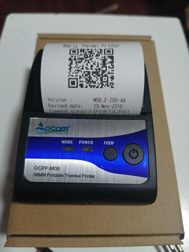 Impresora Termica Bluetooth 58mm Compatible Con Sii. 