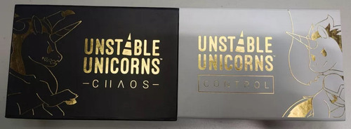 Juego De Mesa De Cartas Unstable Unicorns Control & Chaos Ks (Usado)