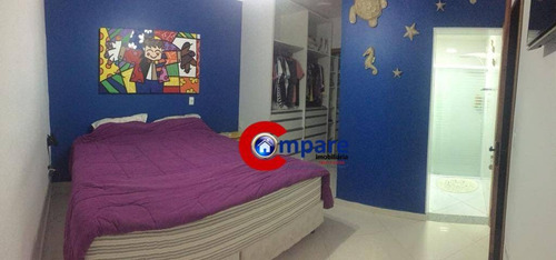 Sobrado Com 3 Dormitórios À Venda, 143 M² Por R$ 750.000,00 - Parque Continental - Guarulhos/sp - So1890