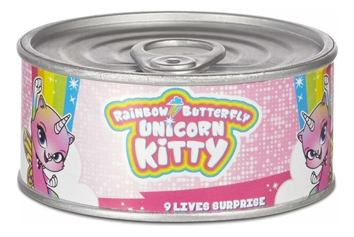 Rainbow Butterfly Unicorn Kitty 8 Lives Surprises Figuras