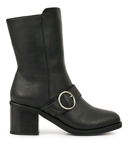 Botas Mujer Cuero Texana Briganti Borcego Botineta Mcbo25062