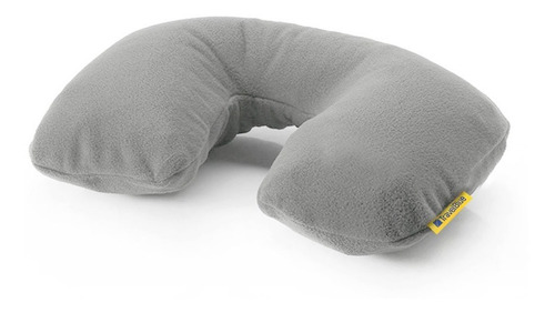 Travesseiro De Pescoço Inflável - Fleece Toque De Conforto