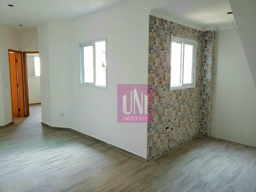 Imagem 2 de 6 de Apartamento Com 2 Dormitórios À Venda, 49 M² Por R$ 255.000,00 - Vila Curuçá - Santo André/sp - Ap2101