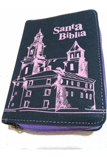 Biblia Mediana Con Cierre Violeta Rv 1960.