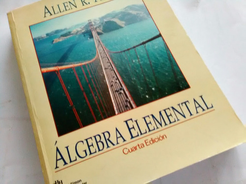 C1 Allen R Angel  : Algebra Elemental 4 Edicion