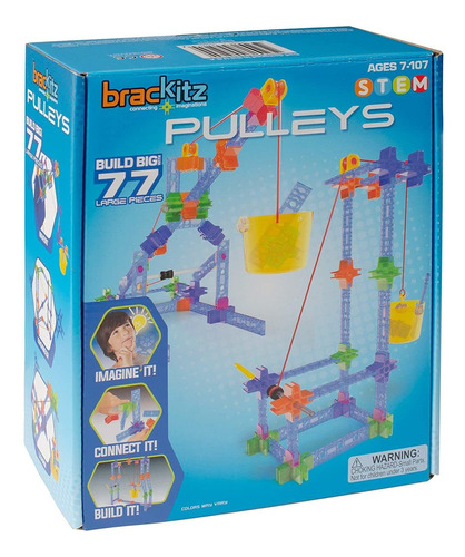 Juego De Poleas Brackitz Para Niños | Set Educativo De 