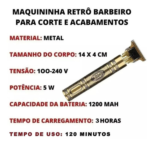 Chapinha Alisador De Cabelo E Barba + Barbeador Marculino 127/220V