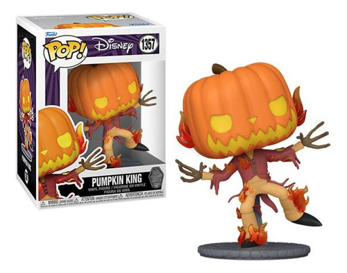 Funko Pop! El Extraño Mundo De Jack - Pumpkin King #1357