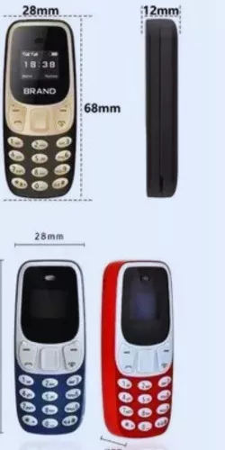 Mini Celular Telefono Doble Sim Mp3 Liberado