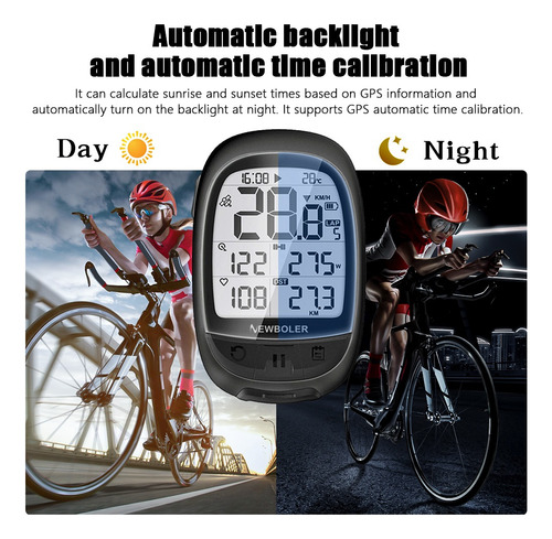 Ordenador Para Bicicleta Gps Bluetooth Ant + Velocímetro Imp