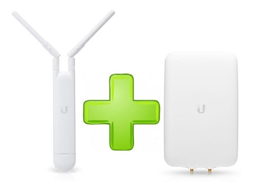 Imagen 1 de 7 de Kit Access Point Uap-ac-m + Antena Direccional Uma-d