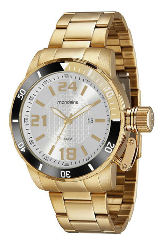 Relógio Mondaine Masculino Dourado 99514gpmvde1