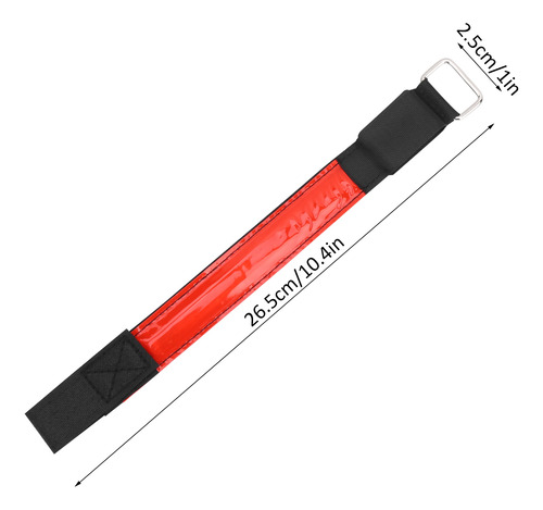 Brazalete Para Correr De Noche, 2 Correas Con Iluminación Le