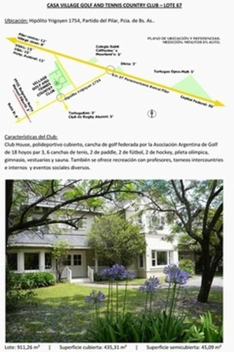 Hermosa Casa En Venta En Village Golf & Tenis