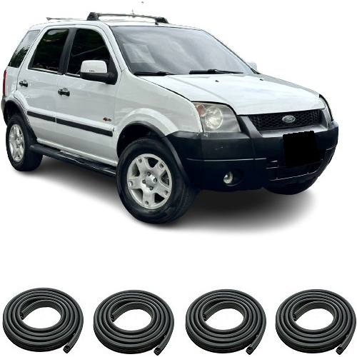 Burletes Para Ford Ecosport 2005 Kit 4 Puertas Rapinese 