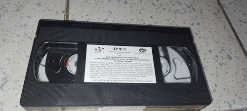 Película En Vhs Los Caballeros Del Zodiaco Vs Lucifer (Usado)