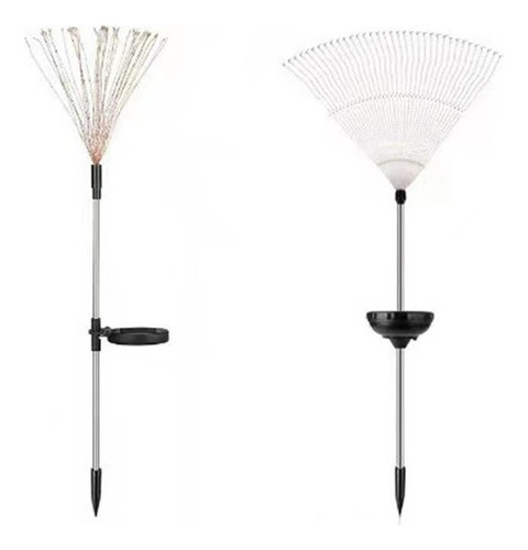 2 Luces Solares Impermeables For Fuegos Artificiales 120 Le