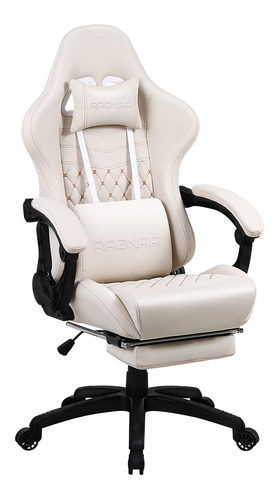 Silla Escritorio Gamer Masajeadora Calidad Apoya Pies Ragnar