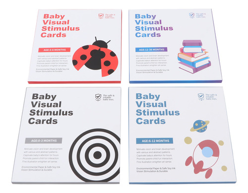 Tarjeta Didáctica De Desarrollo Cerebral Para Bebés, 64 Unid