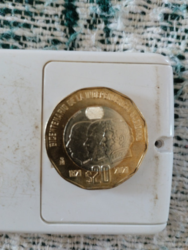 Moneda De 20 Pesos Bicentenario De La Independencia Nacional