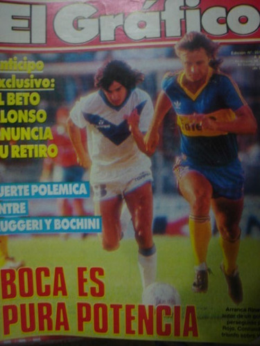 El Grafico 3512 Boca Juniors 2 Velez Sarsfield 0 