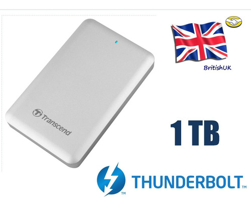 Disco Duro Ssd Transcend 1 Tb Thunderbolt Sjm500 Para Mac