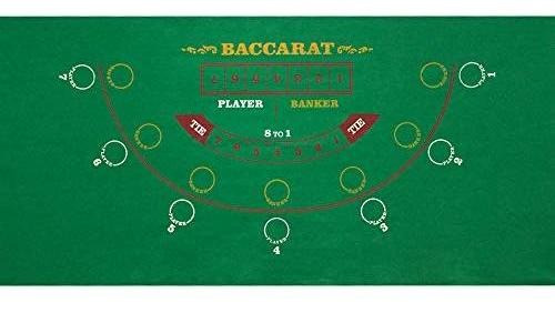 Gse Games & Sports Expert 36x72 Baccarat Casino Tapete De Fi