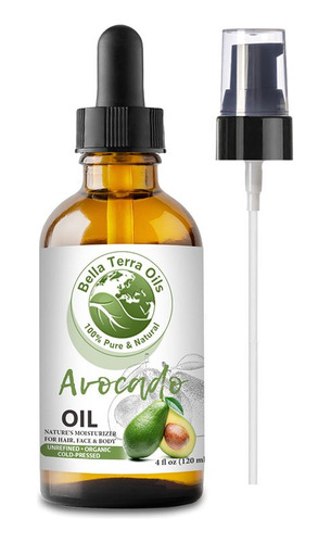 Aceite De Aguacate Nuevo. Prensado En Frío. Sin Refinar. O.