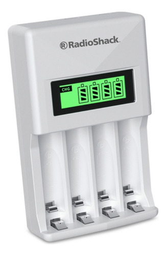 Cargador De Baterías Aa Y Aaa Radioshackcarga Rápida