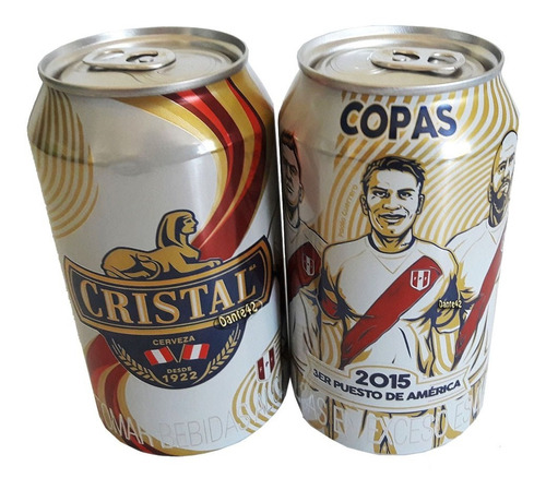 Dante42 Lata Cerveza Cristal  3er Puesto De America 2015