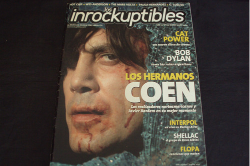 Revista Los Inrockuptibles # 122 - Tapa Javier Bardem