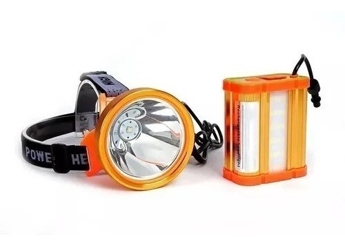 2 Linternas De Foco Led 60w Para  Camping- Envió Gratis